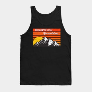 Camping Ist Meine Lebenseinstellung I Camper Sprüche Tank Top